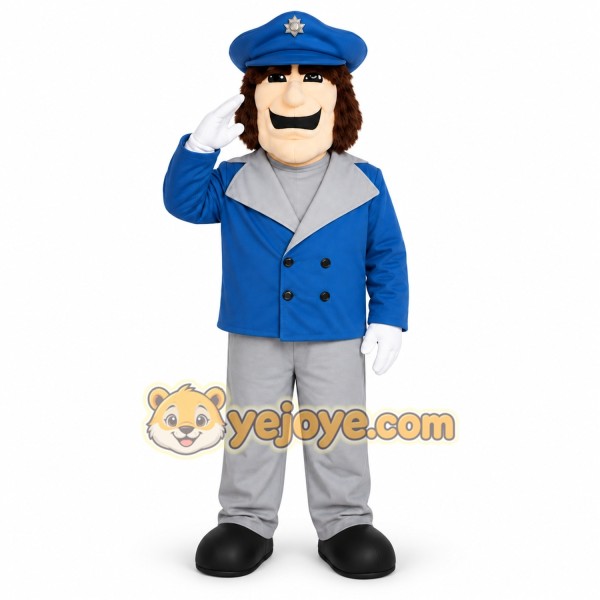 Police Officer Mascot Costume