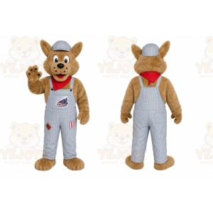 Farmer Dog Mascot Costume