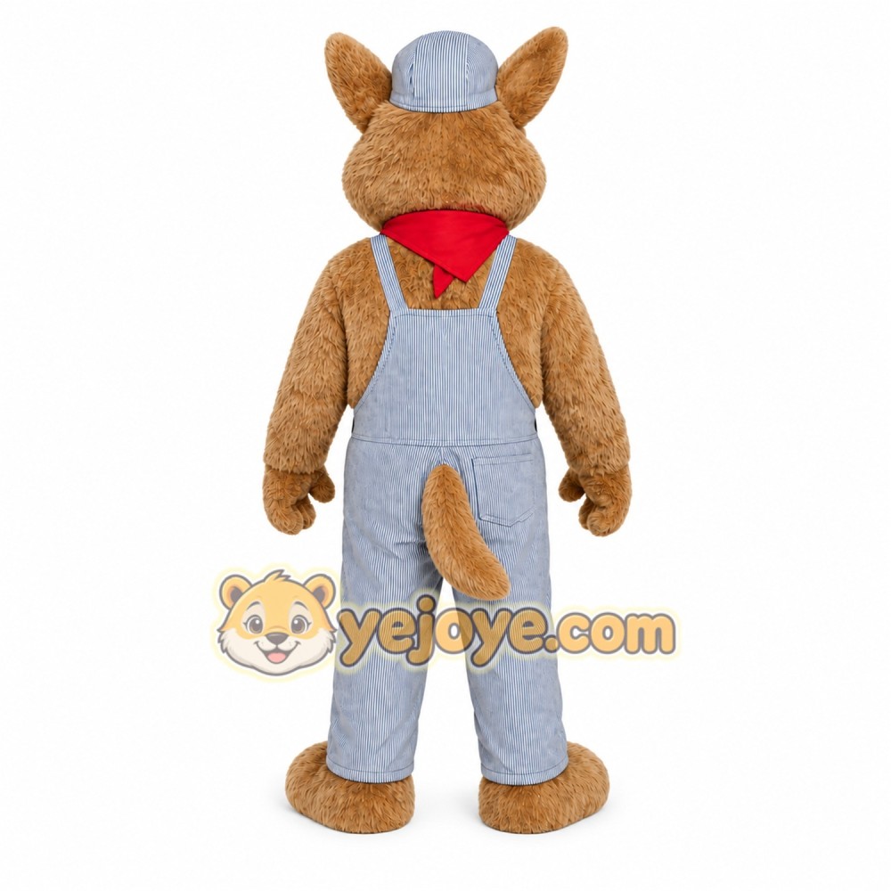 Farmer Dog Mascot Costume