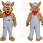 Farmer Dog Mascot Costume
