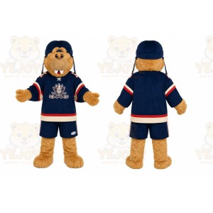 Football Bear Mascot Costume