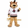 Sports Coyote Mascot Costume Sports Coyote Mascot Costume