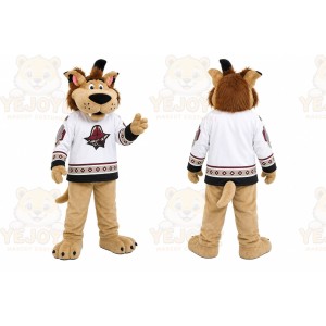 Sports Coyote Mascot Costume