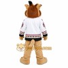 Sports Coyote Mascot Costume Sports Coyote Mascot Costume