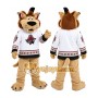 Sports Coyote Mascot Costume