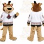 Sports Coyote Mascot Costume