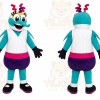 Blue Bug Cheerleader Mascot Costume