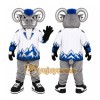 White Ram Mascot Costume White Ram Mascot Costume