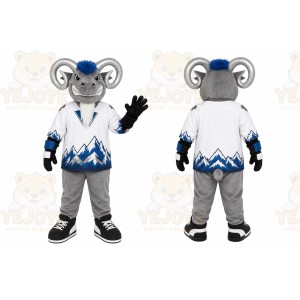 White Ram Mascot Costume