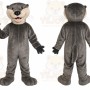 Gray Raccoon Mascot Costume