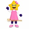 Star Girl Mascot Costume Star Girl Mascot Costume