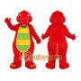 Red Dragon Mascot Costume