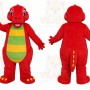 Red Dragon Mascot Costume