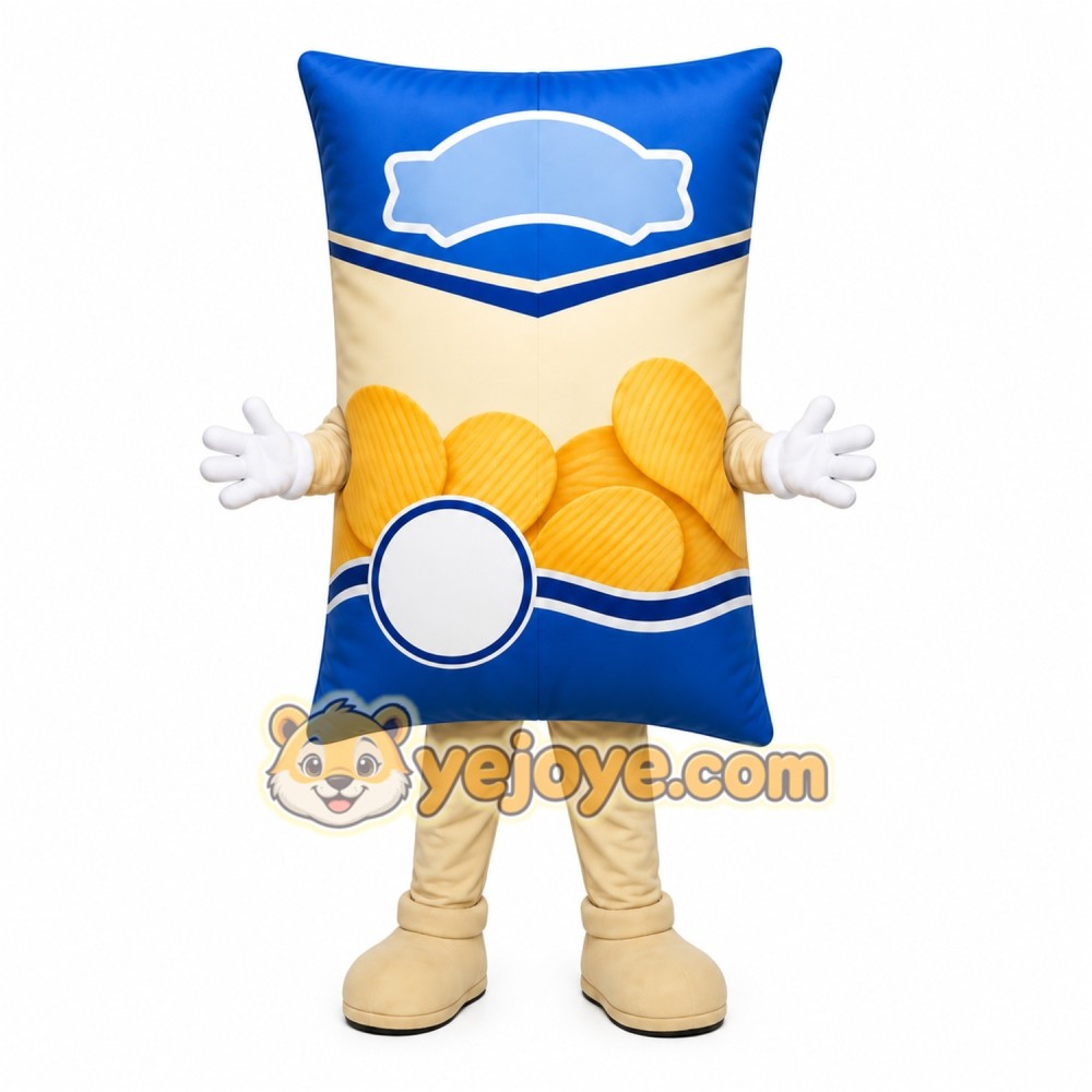 Snack Bag Mascot Costume