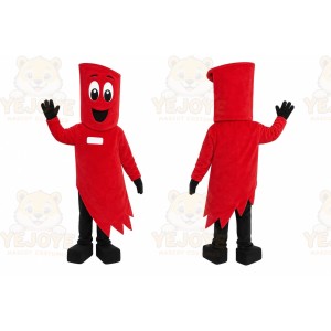 Red Carpet Roll Mascot Costume