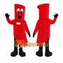 Red Carpet Roll Mascot Costume