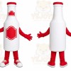 Bottle Character Mascot Costume