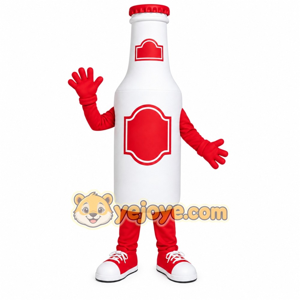 Bottle Character Mascot Costume Bottle Character Mascot Costume