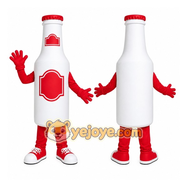 Bottle Character Mascot Costume