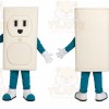 Power Outlet Mascot Costume