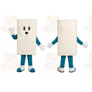 Power Outlet Mascot Costume