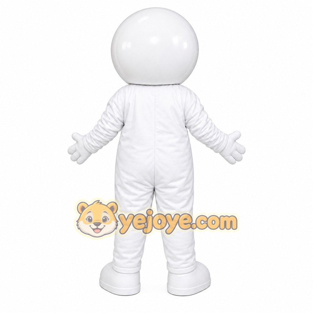 Plain White Mascot Mascot Costume Plain White Mascot Mascot Costume