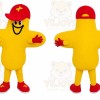 Yellow Plus Sign Mascot Costume