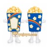 Popcorn Bucket Mascot Costume Popcorn Bucket Mascot Costume