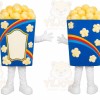 Popcorn Bucket Mascot Costume