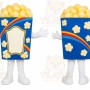 Popcorn Bucket Mascot Costume