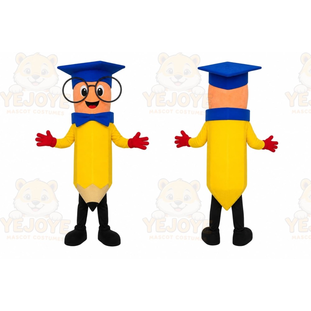 Graduate Pencil Mascot Costume