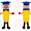Graduate Pencil Mascot Costume