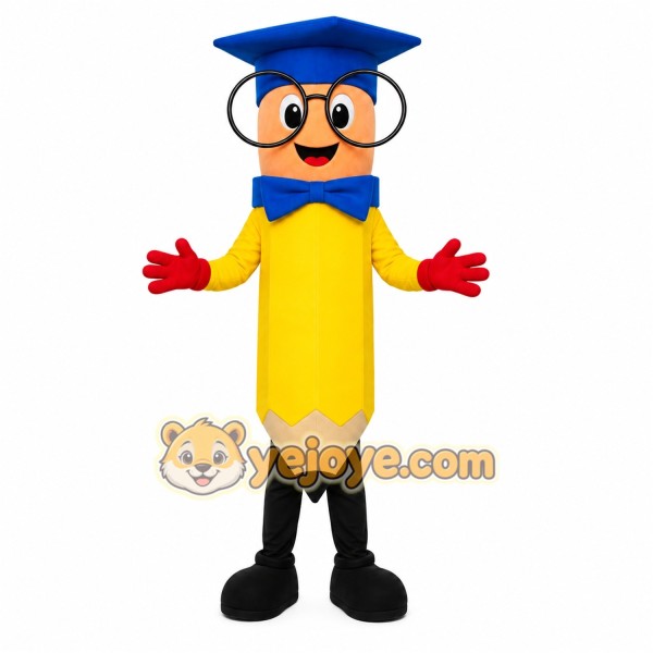 Graduate Pencil Mascot Costume