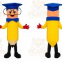 Graduate Pencil Mascot Costume