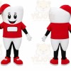 Santa Teeth Mascot Costume