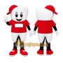Santa Teeth Mascot Costume
