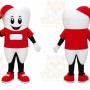 Santa Teeth Mascot Costume