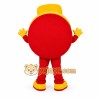 Cartoon Button Mascot Costume Cartoon Button Mascot Costume