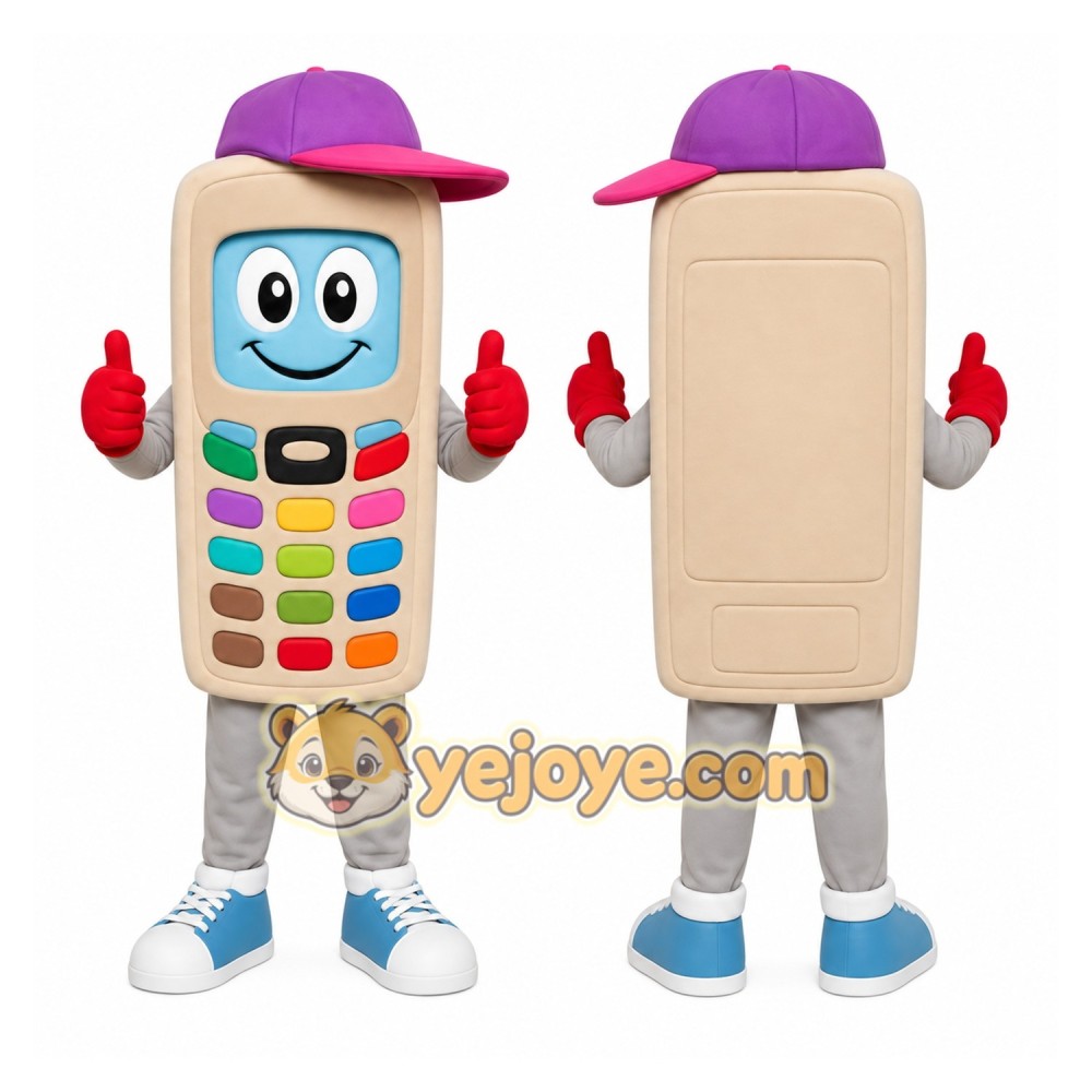 Remote Control Phone Mascot Costume Remote Control Phone Mascot Costume