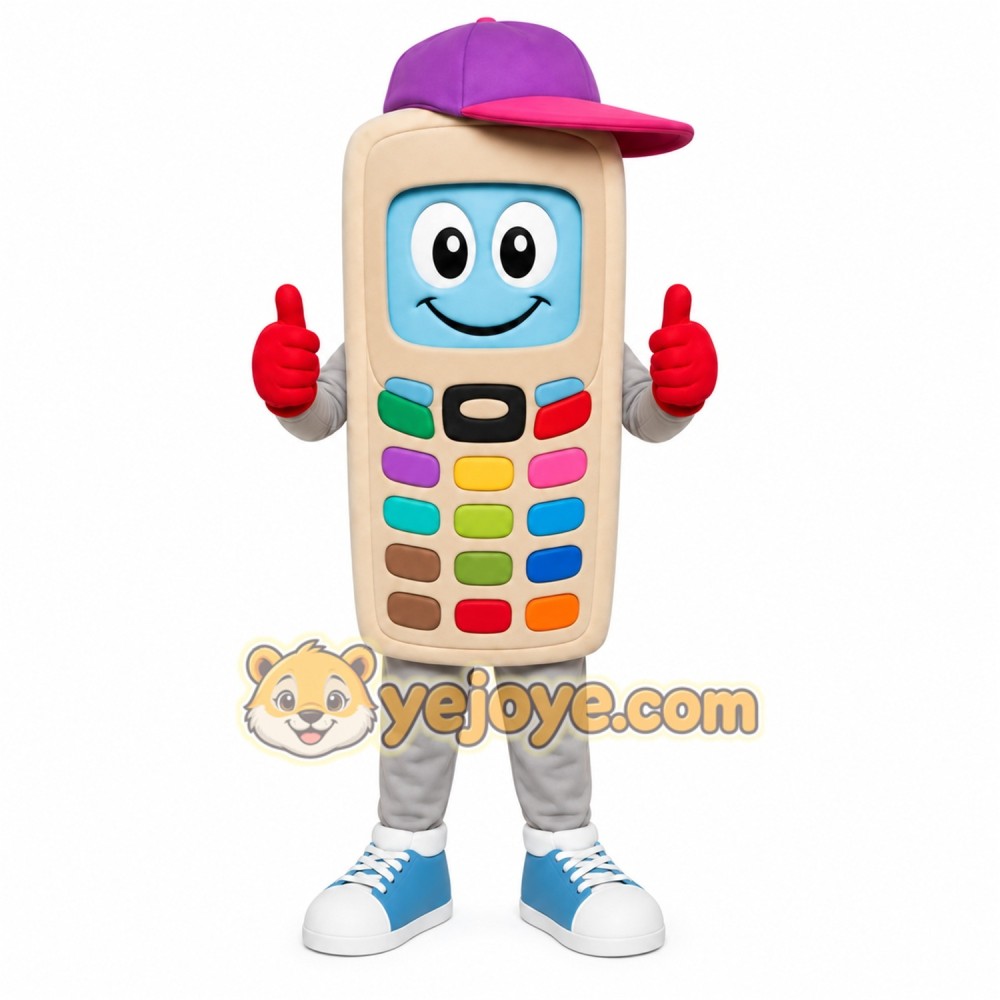Remote Control Phone Mascot Costume Remote Control Phone Mascot Costume