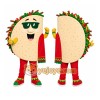 Taco Character Mascot Costume Taco Character Mascot Costume