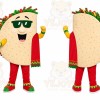 Taco Character Mascot Costume