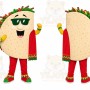 Taco Character Mascot Costume