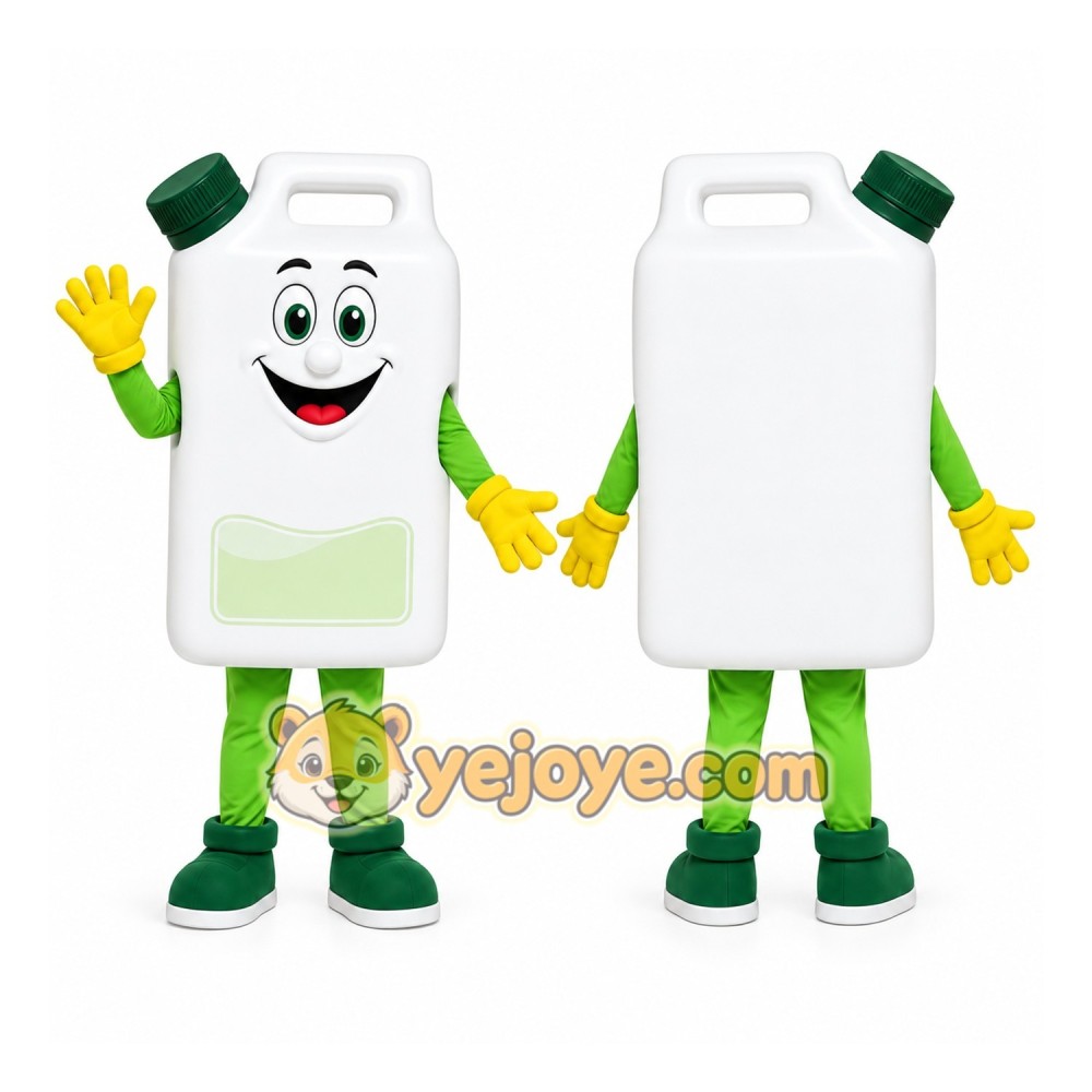 Milk Carton Mascot Costume Milk Carton Mascot Costume
