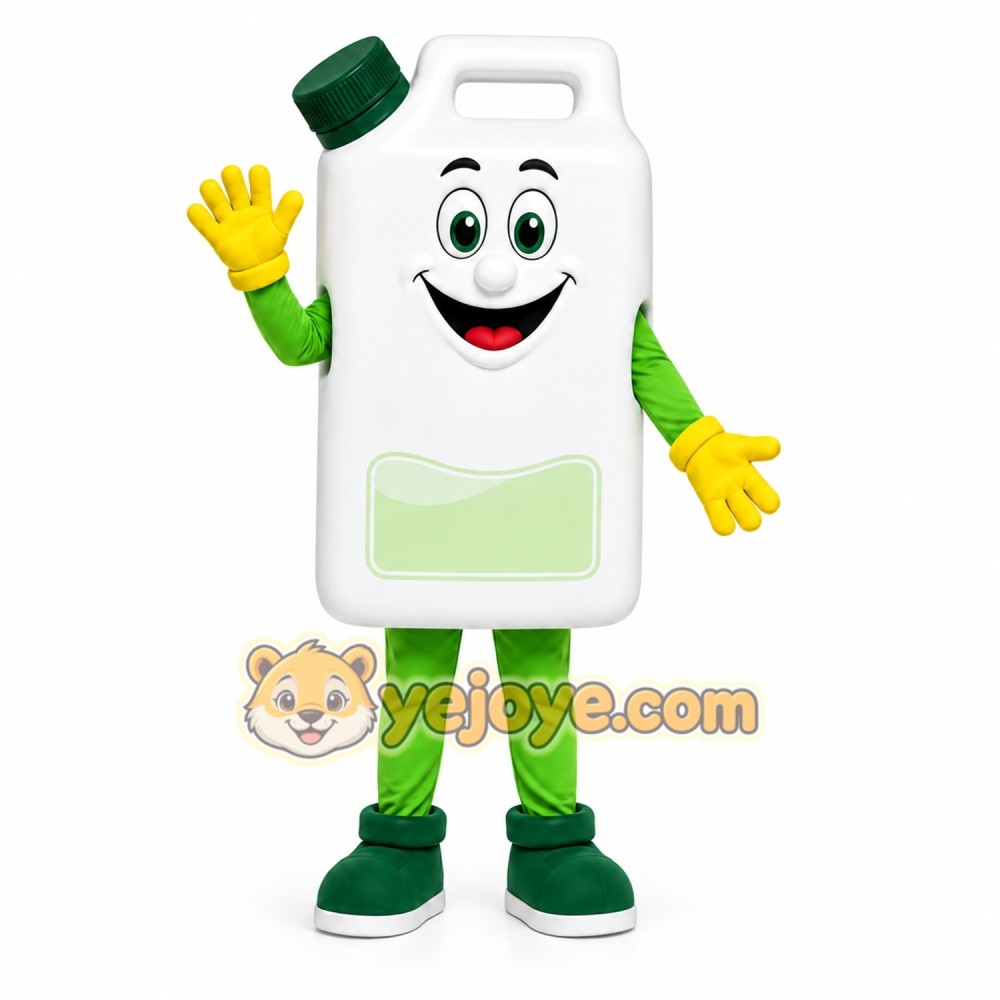 Milk Carton Mascot Costume Milk Carton Mascot Costume