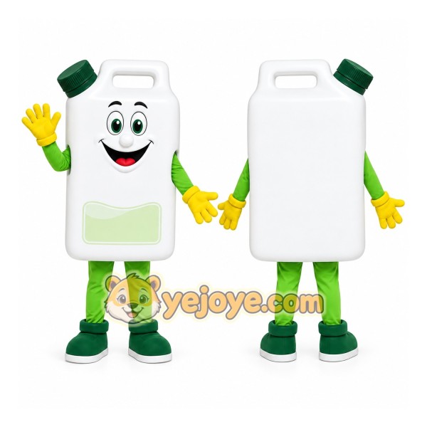 Milk Carton Mascot Costume