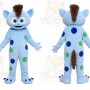 Spotted Blue Fantasy Mascot Costume