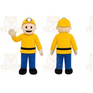 Builder Boy Mascot Costume