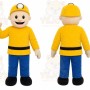 Builder Boy Mascot Costume