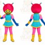 Insect Girl Mascot Costume